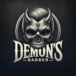Logo Demon's Barber